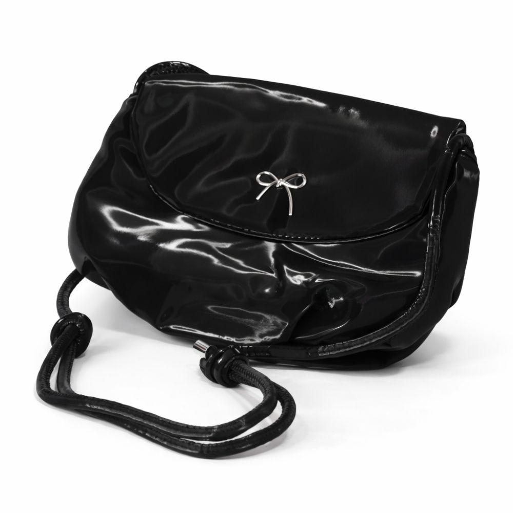 Silky Smooth Crossbody Bag (Black)