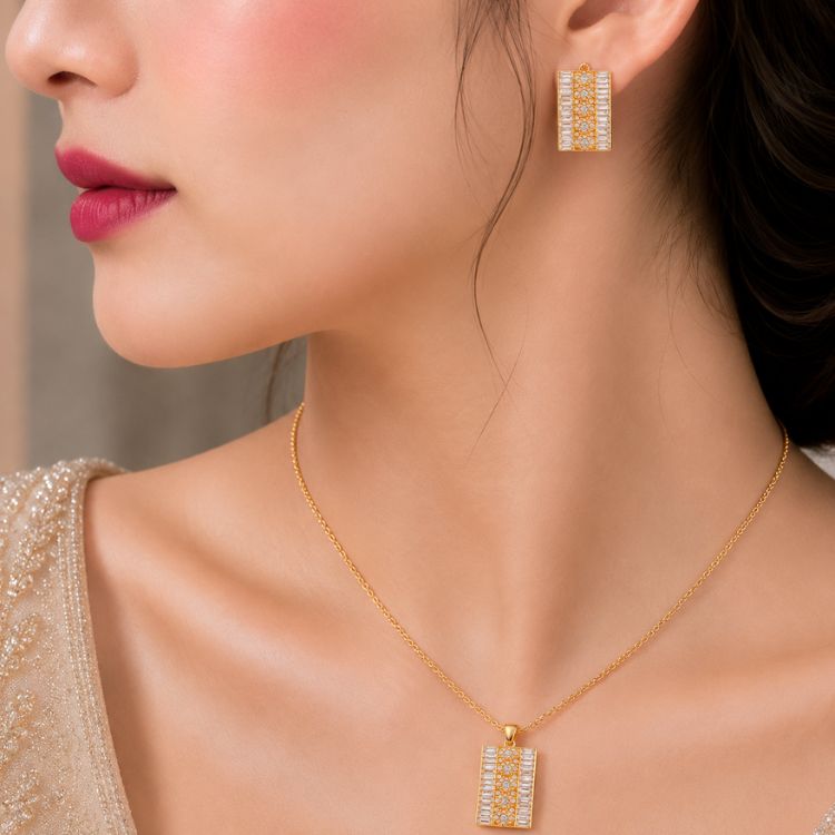 Golden Luxe Jewelry Set