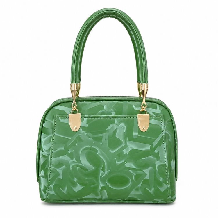 Emerald Luxe Mini Dome Handbag