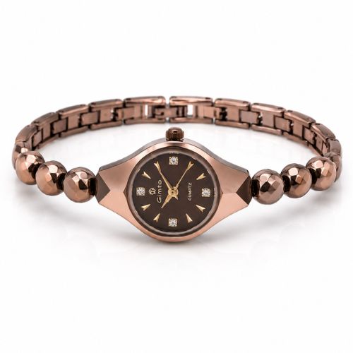 Rose Gold Pearl Watch