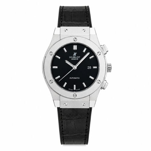 Hublot Elite – Black Leather