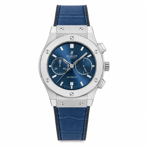 Hublot Elite – Blue Leather