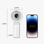 JisuLife Handheld Fan Life 7 (3600mAh)-Black