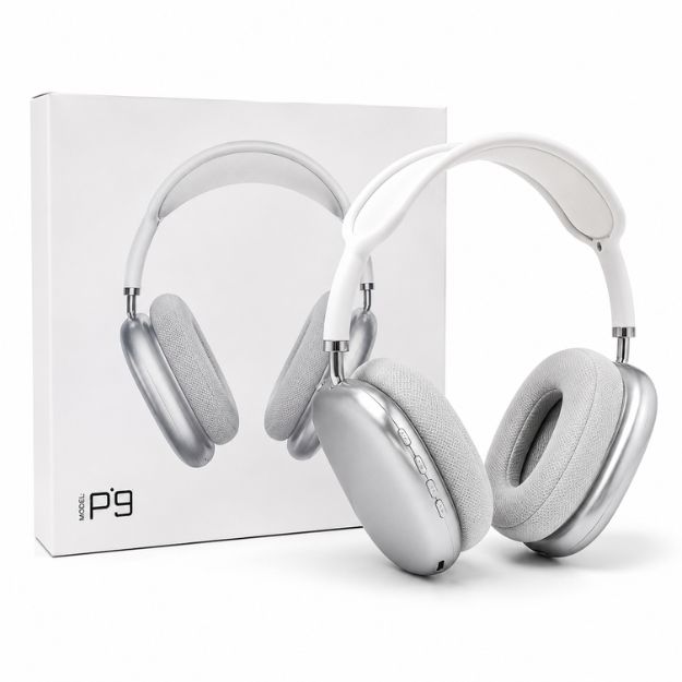 Silver P9 Wireless Headphones