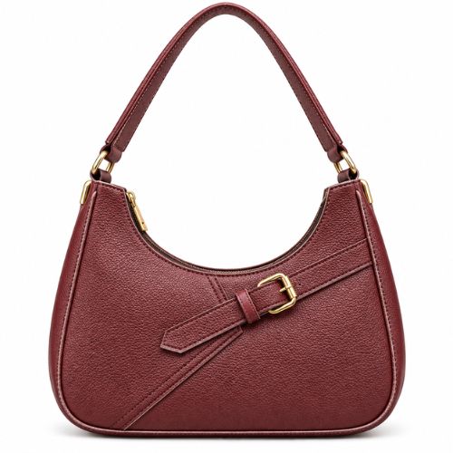 Iconic Hobo Bag – Burgundy