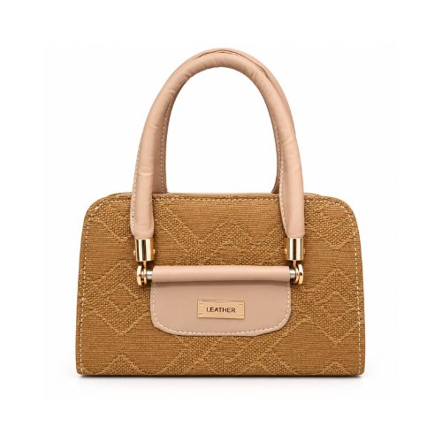 Luxe Leather Textured Handbag
