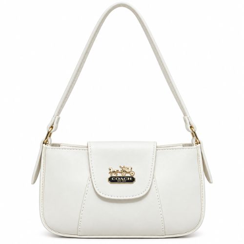 Classic Shoulder Bag – White