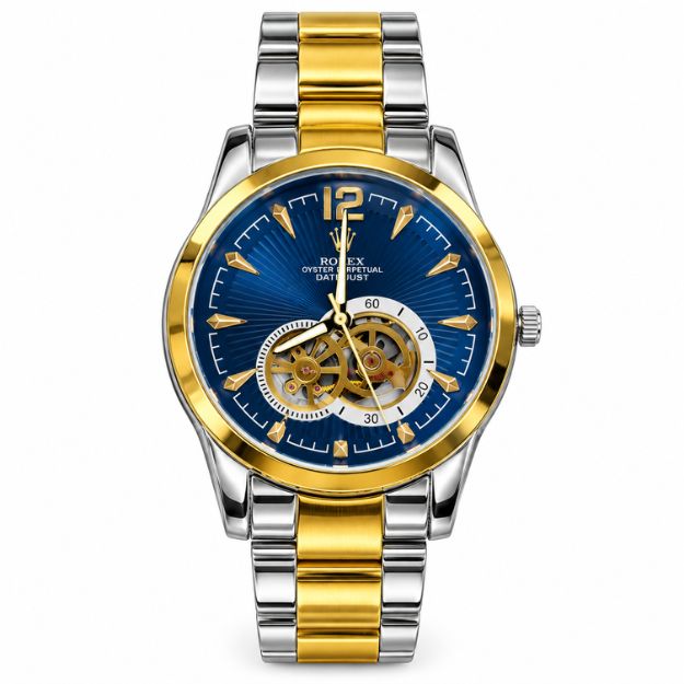 Blue Gold Automatic Watch